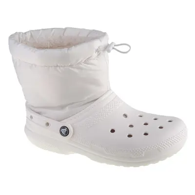 Crocs Classic Lined Neo Puff Boot Hótaposók Fehér