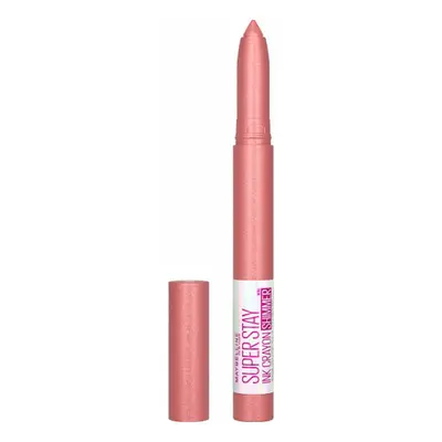 Maybelline New York Superstay Ink Shimmer Lip Crayon - 190 Blow The Candle Rúzs Rózsaszín