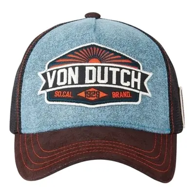 Von Dutch CASQUETTES IMITATION CUIR Baseball sapkák Kék