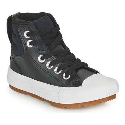 Converse CHUCK TAYLOR ALL STAR BERKSHIRE BOOT SEASONAL LEATHER HI Magas szárú edzőcipők Fekete