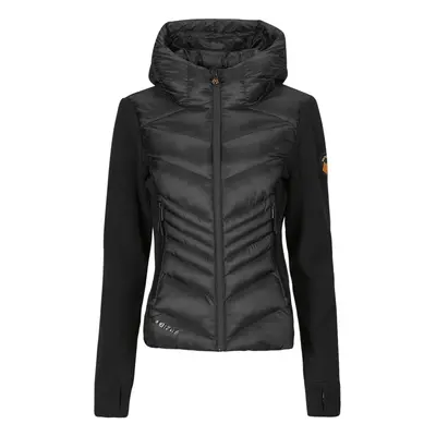 Superdry HOODEED STORM FLEECE JACKET Dzsekik Fekete