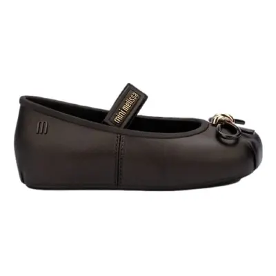 Melissa MINI Sophie B - Metallic Black Szandálok / Saruk Fekete