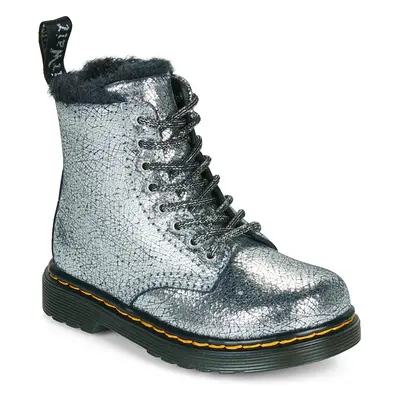 Dr. Martens 1460 Serena T Silver Distressed Foil Csizmák Ezüst