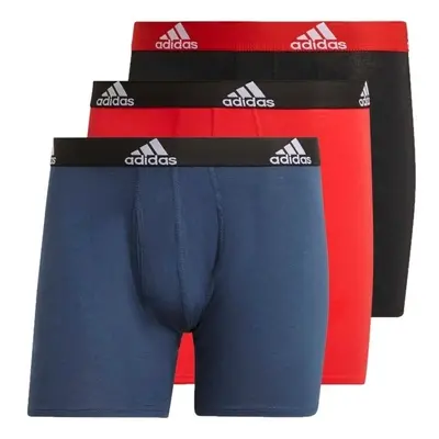 adidas adidas Logo Boxer Briefs 3 Pairs Boxerek Fekete