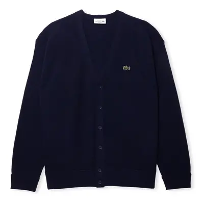 Lacoste Cardigan AH0397 - Marine Blue Kabátok Kék