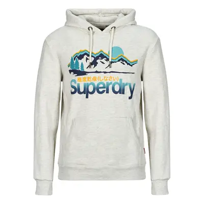 Superdry HOODED GREAT OUTDOORS Pulóverek Bézs