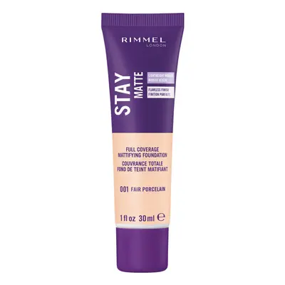 Rimmel London Stay Matte Liquid Mousse Foundation - 01 Fair Porcelain Alapozók Bézs