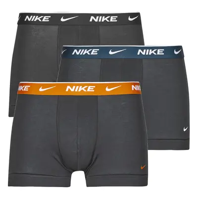 Nike EVERYDAY COTTON STRETCH X3 Boxerek Fekete