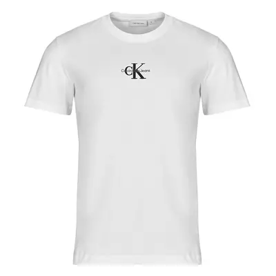 Calvin Klein Jeans MONOLOGO TEE Rövid ujjú pólók Fehér