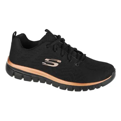 Skechers Graceful - Get Connected Rövid szárú edzőcipők Fekete