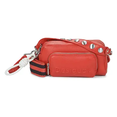 Desigual BAG HALF LOGO FW24 PRADES NO CONT Kézitáskák Piros