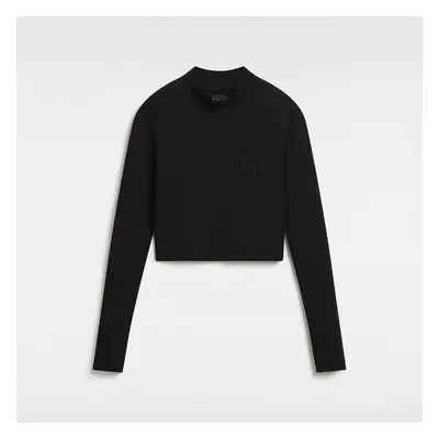 Vans MINI MOCK NECK LS PROG Pólók / Galléros Pólók Fekete