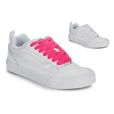 Vans Knu Skool LEATHER TRUE WHITE Rövid szárú edzőcipők Fehér