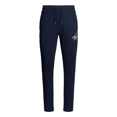 Tommy Jeans Signature Logo Graphic Slim Joggers Dark Night Navy Futónadrágok / Melegítők Kék