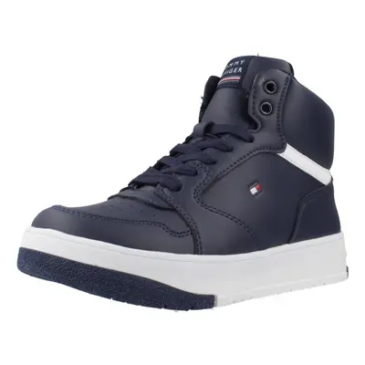 Tommy Hilfiger MID CUTLACE-UP SNEAKER Csizmák Kék