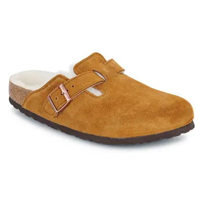 Birkenstock Boston Shearling LEVE Mink LAF Klumpák Barna