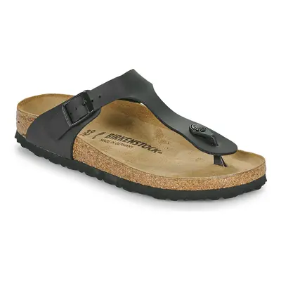 Birkenstock Gizeh BF Black Lábujjközös papucsok Fekete