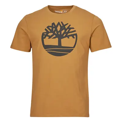 Timberland Tree Logo Short Sleeve Tee Rövid ujjú pólók Citromsárga