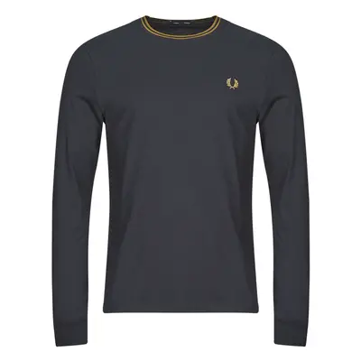 Fred Perry TWIN TIPPED Pulóverek Kék