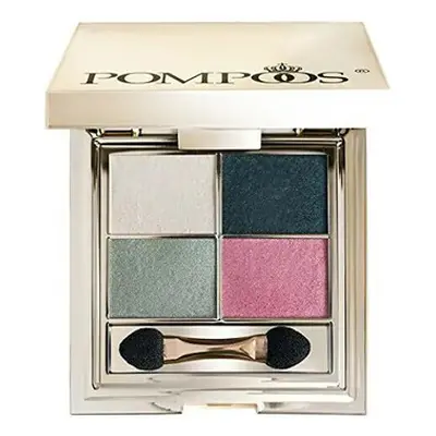 Pompöös Harald Glööckler Eyeshadow Palette - 02 Pearly Green Szem alapozók Zöld