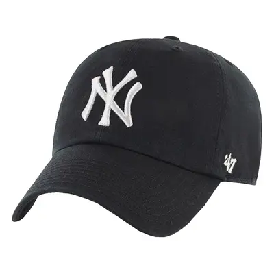 '47 Brand New York Yankees MLB Clean Up Cap Baseball sapkák Fekete