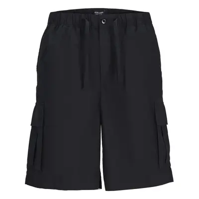 Jack & Jones JPSTTYLER JJCARGO SHORT 12249121 Rövidnadrágok Fekete