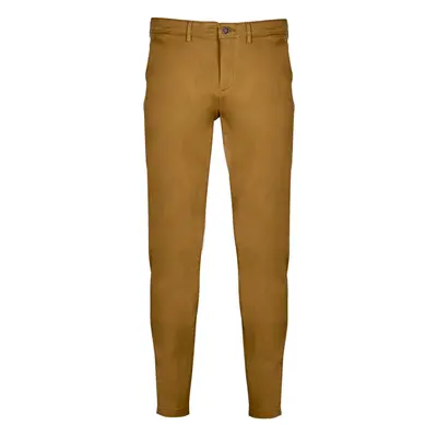 Jack & Jones JPSTMARCO JJBOWIE SA Chino nadrágok / Carrot nadrágok Barna