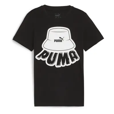 Puma ESS+ MID 90S GRAPHIC TEE B Rövid ujjú pólók Fekete