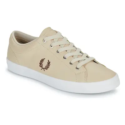 Fred Perry BASELINE LEATHER Rövid szárú edzőcipők Bézs