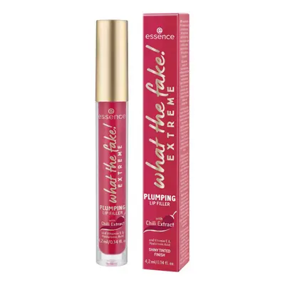 Essence Extreme Plumping Lip Gloss What The Fake! - 01 Chili Szájfény Piros