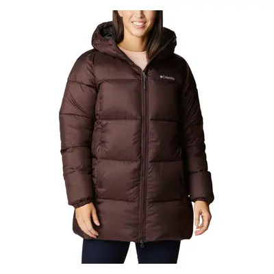 Columbia Puffect Mid Hooded Jacket Parka kabátok Barna