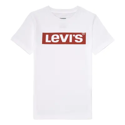 Levis SHORT SLEEVE GRAPHIC TEE SHIRT Rövid ujjú pólók Fehér