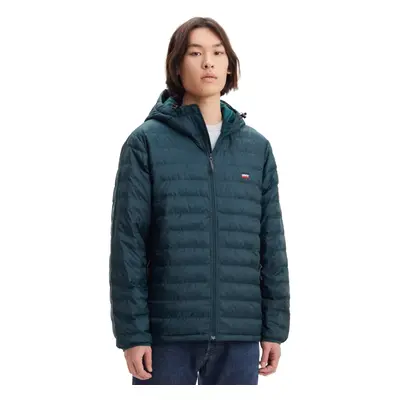 Levis Presidio Packable Hooded Jacket Parka kabátok Zöld