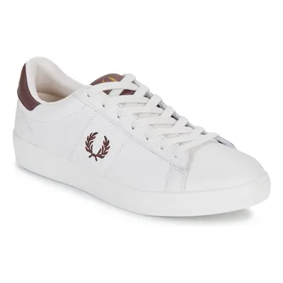 Fred Perry SPENCER LEATHER Rövid szárú edzőcipők Fehér