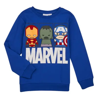 Name it NMMJEBIN MARVEL SWEAT Pulóverek Kék