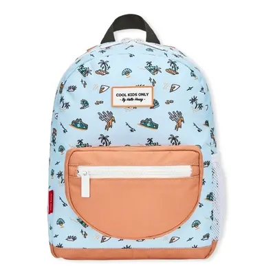 Hello Hossy Blue Island Kid Backpack - Blue Hátitáskák Kék