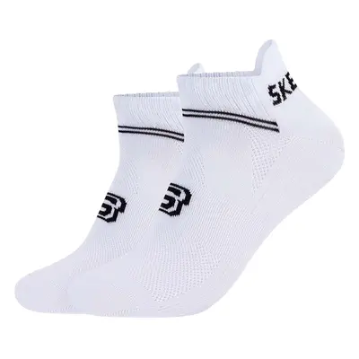 Skechers 2PPK Mesh Ventilation Bamboo Socks Sport zoknik Fehér