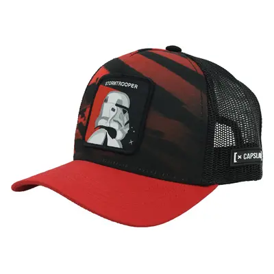 Capslab Star Wars Stormtrooper Cap Baseball sapkák Piros