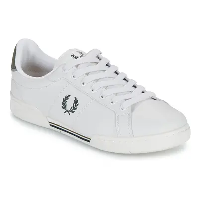 Fred Perry B722 LEATHER Rövid szárú edzőcipők Fehér