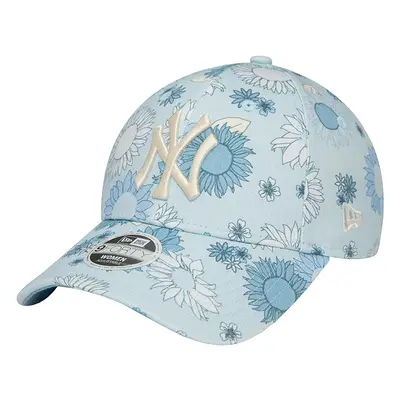 New-Era 9FORTY New York Yankees Floral All Over Print Cap Baseball sapkák Kék