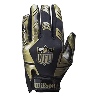 Wilson NFL Stretch Fit Receivers Gloves Sport kiegészítők Fekete