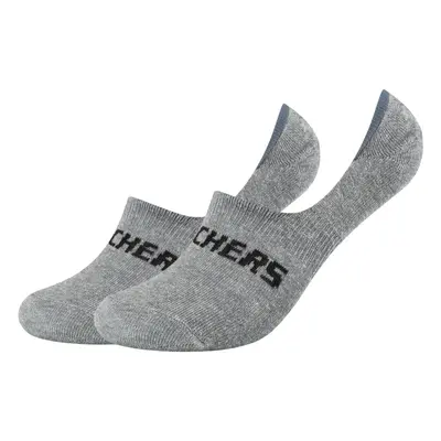 Skechers 2PPK Mesh Ventilation Footies Socks Kiegészítők Szürke