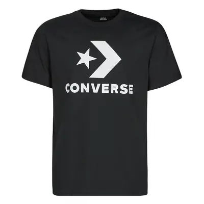 Converse GO-TO STAR CHEVRON TEE Rövid ujjú pólók Fekete