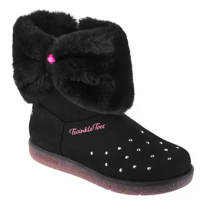 Skechers Glitzy Glam - Cozy Cuddlers Csizmák Fekete