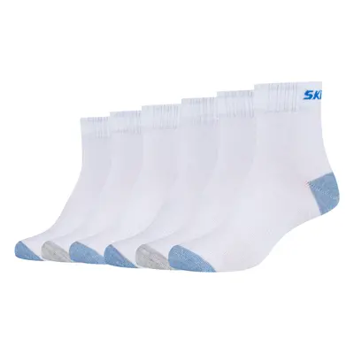 Skechers 3PPK Boys Mech Ventilation Socks Sport zoknik Fehér