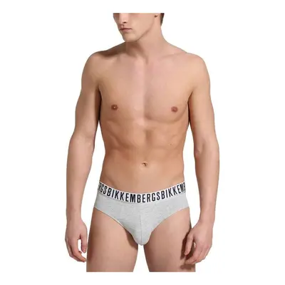 Bikkembergs Underwear 2-PACK HOMBRE SLIP Boxerek Szürke