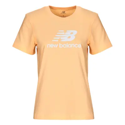 New Balance LOGO JERSEY TEE Rövid ujjú pólók Rózsaszín