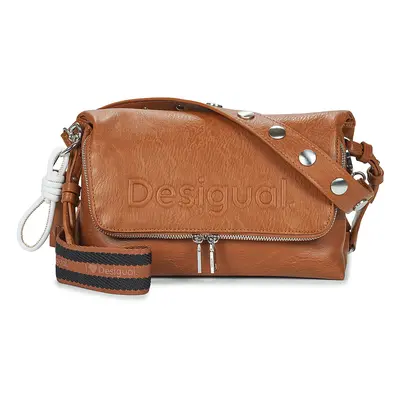 Desigual BAG HALF LOGO VENECIA 3.0 CONT Válltáskák Barna