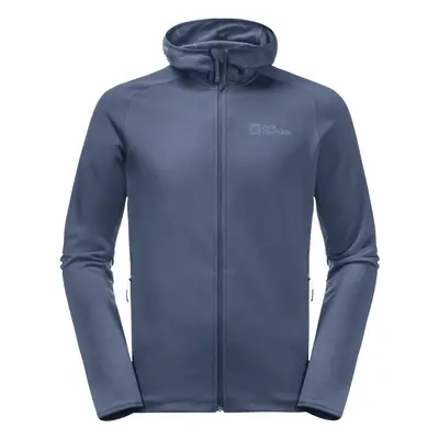 Jack Wolfskin Baiselberg Hooded FZ M Melegítő kabátok Kék