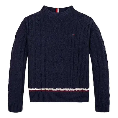 Tommy Hilfiger - Pulóverek Kék